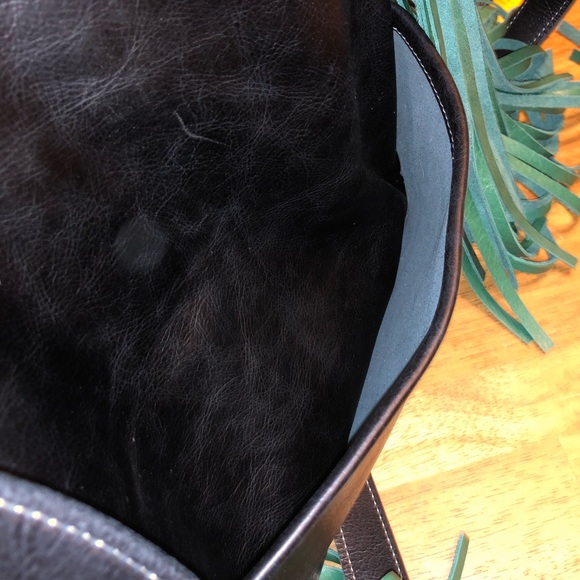 Holy Cow Couture Green and Black Crossbody Bag - Picture 6 of 7